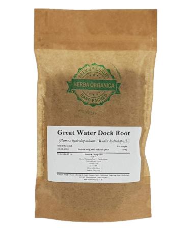 Herba Organica Great Water Dock Root Herbal Tea - Rumex Hydrolapathum L - Patience d'Eau Racine Tisane 50g