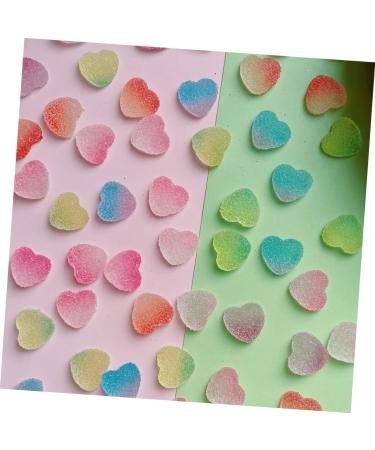 FAVOMOTO Fake Candies Bulk 50pcs Simulation Gummies Candies Candy Models Earrings Hairpin Resin Simulated Soft Candy - Buy Online on GoSupps.com