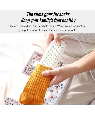Household Boot Dryer Deodorizer Smart Core Household Shoe Dryer Shutter Design for Travel (White) - Buy Online on GoSupps.com