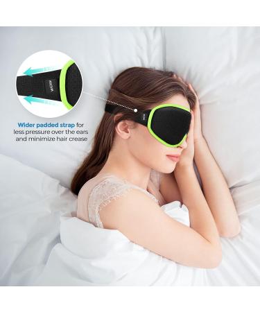 WAOAW 3D Light Blocking Sleep Mask for Men and Women - Green - Buy Online on GoSupps.com