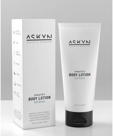 Askyn Athlete's Body Lotion - Vegan Moisturizer for Active Lifestyle | Revitalizing & Refreshing Body Care | 200ml for All Skin Types - Buy Online on GoSupps.com