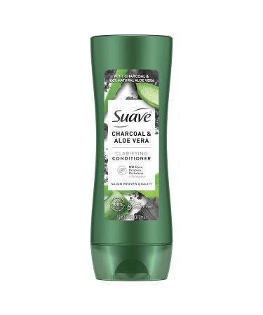 Suave Professionals Clarifying Conditioner for Oily Hair Charcoal Aloe Vera Paraben Free 12.6 oz 12.6 Fl Oz (Pack of 1)