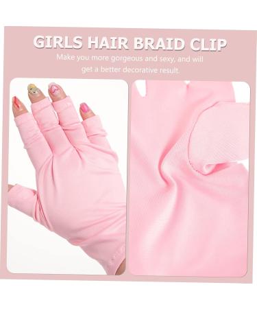 Healeved 6 Pairs Nail Gloves Nail Art Supplies Gel Manicure Gloves Cotton Gloves for Manicures Protective Gloves Uv Prevention Gloves Nail Uv Gloves Polyester Fingerless Grill Lamp - Buy Online on GoSupps.com