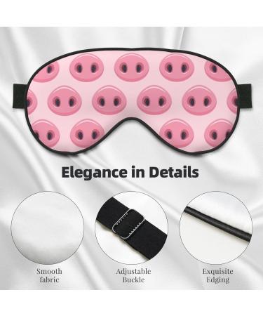 Buy Pig Nose Sleep Mask - Double-Sided Soft & Adjustable Eye Covers for Perfect Sleep & Reduced Eye Edema | International Shipping Available - Buy Online on GoSupps.com