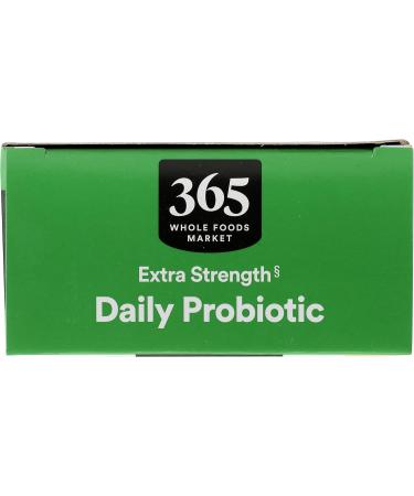 365 by Whole Foods Market Extra Strength Daily Probiotic 10 billion CFU 30 ct - Buy Online on GoSupps.com