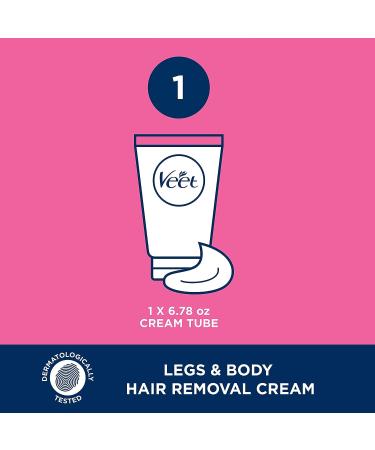 VEET Hair Removal Cream Sensitive Formula 6.78 oz - Pack of 4 | 6.7 Fl Oz x 4 - Buy Online on GoSupps.com