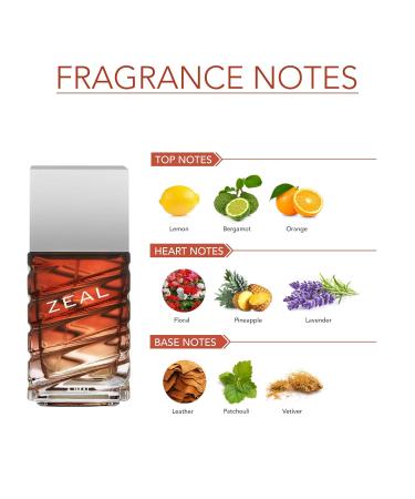Ajmal Zeal EDP (3.4 oz) For Men - Made in Dubai - Buy Online on GoSupps.com