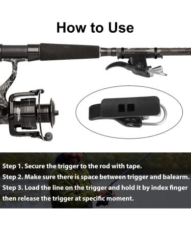 TSV 2 PCS Sea Fishing Casting Trigger - Marine Fishing Rod Clamp Thumb Button Trigger - Bionic Finger for Fishing - Buy Online on GoSupps.com