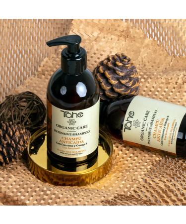 Tahe Organic Care Intensive Anti-Hair Loss Shampoo with Turmeric and Omega 6 (300 ml) - Buy Online on GoSupps.com