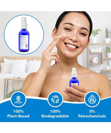 Blue Beautifly Rosehip Face Moisturizer - Restores Elasticity Boosts Collagen and Protects the Skin - Hyaluronic Acid Moisturizer Super-Charged with Ribose and Marine Pine Bark Extract - 2 fl oz 2 Fl Oz (Pack of 1) - Buy Online on GoSupps.com