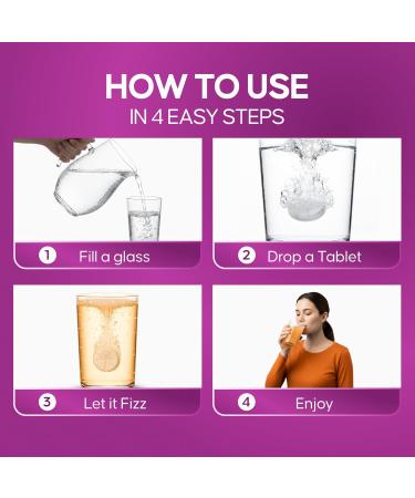 nutrazul Multivitamin Effervescent Tablets Supplement for Daily Wellness & 9 Essential Vitamins Contains Vitamin with Vitamin C & B Complex Orange Flavor 60 Tablets - Buy Online on GoSupps.com