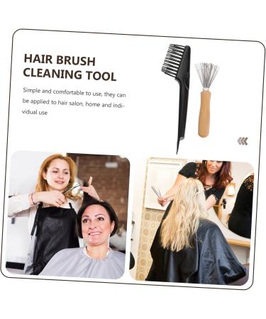 TOVINANNA 4 Sets Brush Cleaning Tool Hair Dust Lint Removal Comb Cleaning Brush Hair Brush Hair Remover Mini Rake Hair Brush Cleaner Metal Wire Rake Remove Comb Cleanser Pet Iron Mini Brush - Buy Online on GoSupps.com
