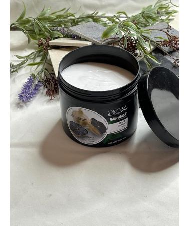 Zenix Black Garlic Hair Care Mask 500ml | Intensive Repairing Treatment for Brittle & Dry Hair | Nourishing Garlic Hair Mask | Black Garlic Oil Cure - Buy Online on GoSupps.com