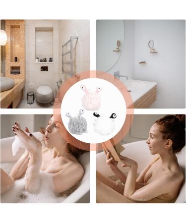 FOMIYES 6 Pcs Organic Loofah Body Scrub Sponge - Cute Bath Balls for Men | Perfect for Body Wash & Spa Experience - Buy Online on GoSupps.com