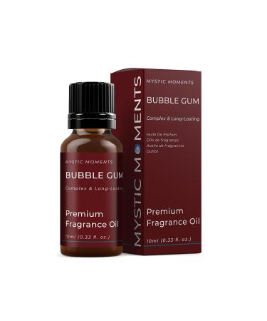 Mystic Moments | Bubble Gum Fragrance Oil - 10ml - Perfect for Soaps Candles Bath Bombs Oil Burners Diffusers and Skin & Hair Care Items Bubble Gum 10ml