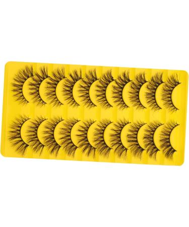 Beavorty 20 Pairs Fake eyelashes makeup mascara kit para pesta as eyelash mascara fake lashes bulk eyelashes 1 count (Pack of 1) As Shownx2pcs - Buy Online on GoSupps.com