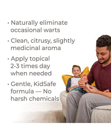 Plant Therapy KidSafe No More Warts Essential Oil Blend 10mL Roll-On | 100% Pure, Natural, Therapeutic Grade Aromatherapy - Buy Online on GoSupps.com
