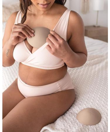Kindred Bravely Leakproof Reusable Breast Pads - Ultra Absorbent Nursing Pads 4 Pack - Buy Online on GoSupps.com