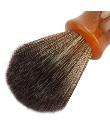 Portable Shaving Foam Brush & Beard Brush - Quick Drying Lightweight Resin Handle for Travel & Daily Use - Buy Online on GoSupps.com
