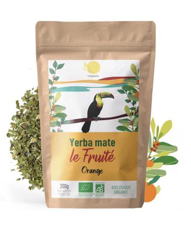 Origens Bio Yerba Mate with Orange 200 g - the fruity I Bio Yerba Mate Tea undooted free of stems and dust I energy and detox drink - Buy Online on GoSupps.com
