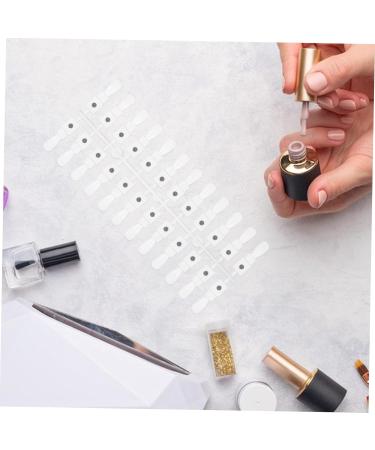  PAMINGONO 48 Pieces Magnetic Nail Polish Display Tips Accurate Color Display for Home Reusable Nail Sample Card for DIY Manicure Practice - Buy Online on GoSupps.com