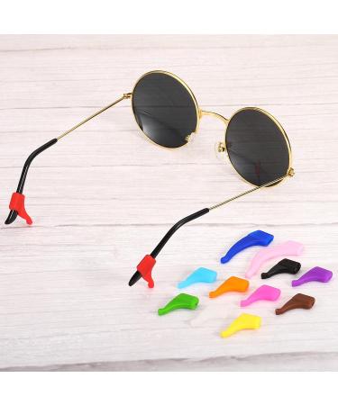 Patikil 36x15mm Slipproof Glasses Ear Handles - 14 Pair Black Replacement Ear Hooks for Reading & Sunglasses Accessories - Buy Online on GoSupps.com