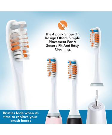 Philips Sonicare Replacement Brush Heads - Optimal Plaque Control 8-Pack for C1 C2 C3 - International Shipping Available - Buy Online on GoSupps.com