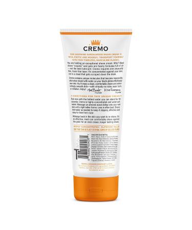 Cremo Sandalwood Shaving Cream 6oz (Pack of 12) - Premium Quality for a Smooth Shave - International Shipping Available - Buy Online on GoSupps.com