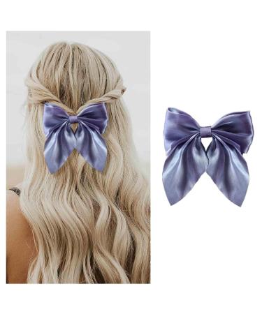Cimenexe bohemian purple arch hair clips fly hair clipping purple arcs hairpise barrette large arcs hair clipped sheets headpiece hair accessories for women and girls violet