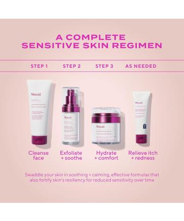 Murad Quick Relief Colloidal Oatmeal Treatment 5% Colloidal Oatmeal Cream with Ground Cherry & Oat Lipids for Eczema-Prone Skin Hydrates Soothes & Relieves Redness Itch Rashes 1.7 Fl Oz - Buy Online on GoSupps.com