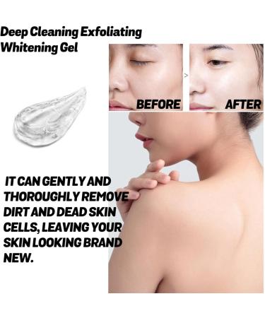 Orange Exfoliating Whitening Gel Body Whitening Gel Skin Lightening Scrub Skin Whitening Exfoliating Gel Orange Body Scrub Exfoliating Gel Face Whitening - Buy Online on GoSupps.com