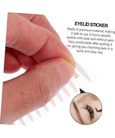 Mikinona 25 Sheets Double Eyelid Sticker Invisible Eye Sticker Double Eyelid Tape Eye Makeup Tool Eye Makeup Supplies Eyelid Strips Eyelid Lift Strips Invisible Eyelid Tape - Buy Online on GoSupps.com