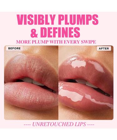 Shop 6 Colors Mini Fat Oil Lip Gloss - Hydrating Plumping Non-Sticky Shine | International Shipping Available - Buy Online on GoSupps.com