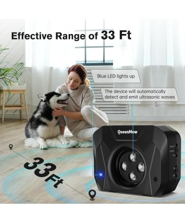 Antibell for Dogs - Auto Ultrasound Bark Control Device | Rechargeable & Waterproof | 3 Levels for Small & Large Dogs - Buy Online on GoSupps.com