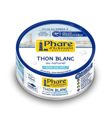 Phare d'Eckmül - Low-sodium natural white tuna - Responsible fishing - 160 gr
