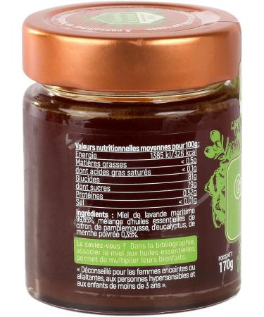 Maison Cr tet | Honey and essential oils for infusion | GrogMiel Detox | glass jar | 170g - Buy Online on GoSupps.com