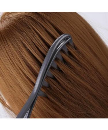 Barber Comb *Wide Shark Tooth* Style Handle Grip Hairdressing Tool - Buy Online on GoSupps.com