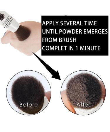 Buy Sunscreen Setting Powder SPF 35 - Mineral Brush Powder for Oil Control & Natural Matte Finish - Lightweight & Breathable - Perfect for All Skin Types - Buy Online on GoSupps.com