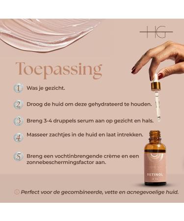  HG AESTHETICS Retinol 0.2% with Vitamin E & Aloe Vera Anti-Aging & Anti-Wrinkle Facial Care Treatment for Dark Spots Acne & Scars Moisturizing & Soothing (30ml) - Buy Online on GoSupps.com