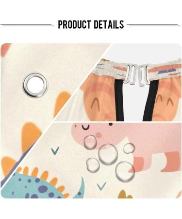 Kigai Cartoon Dinosaur Barber Cape - Waterproof Hair Cutting Cape for Men & Women | Adjustable Snap Closure Professional Salon Hairdressing Cape - Buy Online on GoSupps.com