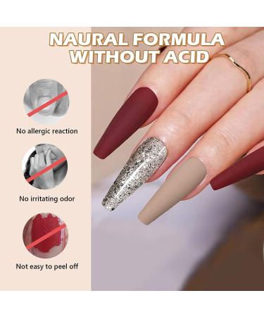 Binvin Gel Nail Primer 15ml - Acid-Free Natural Nail Prep Dehydrator for Acrylic Powder - Superior Bonding & Air Dry Formula - Nail Supplies - Buy Online on GoSupps.com