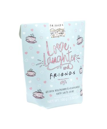 Paladone Friends Beauty Bath Salts - Raspberry and Honeysuckle - Officially Licensed Merchandise