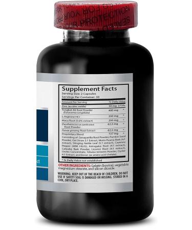 GET HARD - Male Stamina Pills with L-Arginine, Maca Root & Tongkat Ali - 60 Capsules - Buy Online on GoSupps.com