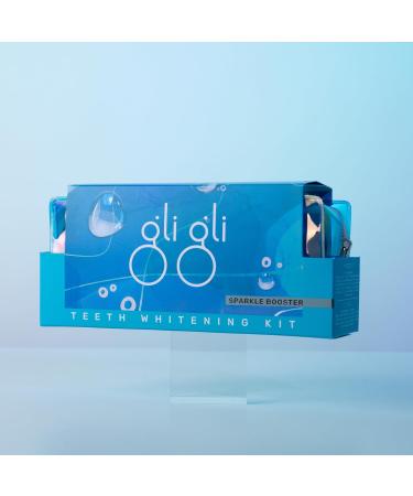 Sparkle Booster Teeth Whitening Kit | 2 x 5ml Whitening Gel LED Device & Shade Guide | 10-15 Day Treatment for Bright Smile - Buy Online on GoSupps.com
