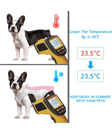 Dog Cooling Vest & Coat - Adjustable Absorbent Jacket for All Breeds | Perfect for Summer & Hot Weather - Size M Blue - Buy Online on GoSupps.com