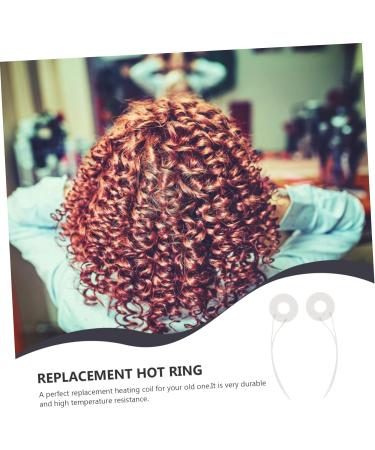Housoutil 2pcs Ceramic Coil Heating Plate Replacement Ceramic Coils Hairdressing Ceramic Coil Hairdressing Machine Electric Appliances Ceramic Coil Element Plastic Electro-Thermal White 9.5X2.5CM White - Buy Online on GoSupps.com