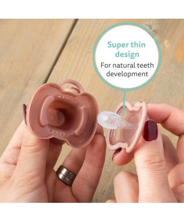 Herobility Gentle Pacifiers - Glow in the Dark - BPA-Free - 10-Pack for 6-24 Months - Includes Protective Case & Large Air Vents - White/Night Glow - Buy Online on GoSupps.com