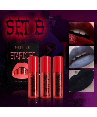 Long-lasting lip stains lipstick sets for women - Versatile makeup lip gloss - Lightweight liquid lipstick set for lips cheeks eyes - Buy Online on GoSupps.com