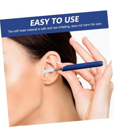 FRCOLOR 10pcs Ear Wax Removal Tool Silicone Replacement Tips for Ear Cleaner Ergonomic Design and Flexible for Adults and Easy to Use - Buy Online on GoSupps.com