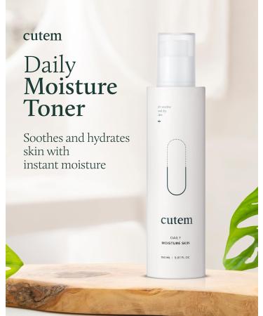 Daily Moisture Toner - Hydrating & Calming Korean Skincare for Sensitive Skin | Aloe Vera & Ceramide | 5.07 fl oz - Buy Online on GoSupps.com